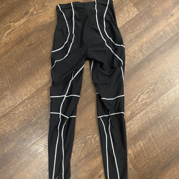 Louis Garneau Contrast-Stitch Tights - X-Small - Picture 3 of 5